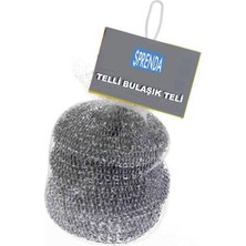 Trendexa 4 Adet Paslanmaz Çelik Tel Bulaşık Teli Poşetli