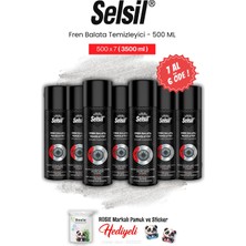 Selsil Fren Balata Temizleyici Sprey, 500 ml 7 Al 6 Öde ve Rosie Pamuk