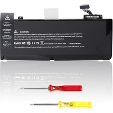 Trendexa 63.5WH A1322 A1278 Yüksek Performanslı Yedek Pil; Mac Book Pro 13 Inç Orta 2009 2010 2011 2012 Için, Mac Book Pro A1278 Pil Tanımlayıcı Mac Bookpro 10.95V 6000 Mah
