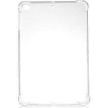 Trendexa Apple iPad Mini 5 ile Uyumlu Şeffaf Silikon Darbe ve Kamera Lens Korumalı Ince Tablet Kılıfı Nitro Renksiz