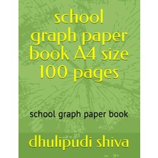 Trendexa School Graph Paper Book A4 Size 100 Pages: School Graph Paper Book