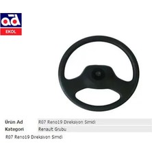Direksiyon Simidi R19 Kapaksız 00019 Ekol