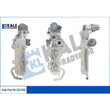 Egr Valfi Soğutucu Caddy-Jetta-Golf6-Passat-Superb-Octavıa-A3-Leon 09 1.6tdı Caya-B-C-D Kale Radyatör 03L131512CF/ 03L131512DQ/ 03L131512AT