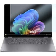 Trendexa Hp Omnibook x Flip 16 Inç ile Uyumlu Ekran Koruyucu Notebook; 9h Temperli Kırılmaz Esnek Nano Cam, Çizilmeye ve Darbeye Dayanıklı Laptop Koruma, Hd Şeffaf