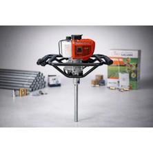 Karotsan Profesyonel Benzinli Karot ve El Sondaj Makinası 3.0 Hp 5 Metre Set 10 - 12 Metre Delme Kapasiteli