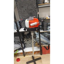 Karotsan Kısa Şanzıman 5,5 Hp Benzinli Karot - El Sondaj Makinesi 15 mt Set Şanzıman Garantili