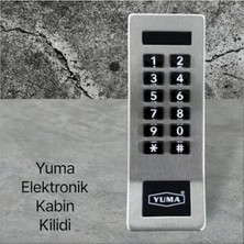 Trendexa Elektronik Şifreli Kabin Kilidi; Model Ym-Kbn, Gri