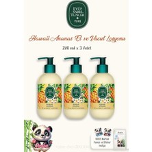 Trendexa Hawaii Ananas 3 Adet Vücut Losyonu 280 ml ve Rosıe Pamuk 60'lı