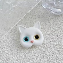 Trendexa AL5243 3D Kedi Tasarımlı, 3m Yapıştırmalı Cep Telefonu Tutacağı, Model 1