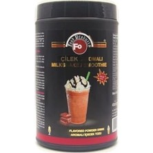 Trendexa Kavanoz, Çilek Aromalı Içecek Tozu 1 kg Milk Shake/smothie