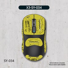 Silabor Attack Shark X3 Fare Kaymaz Bant Çıkartma Tape Koruyucu Kavrama Bandı Yükseltme Kiti SY-034
