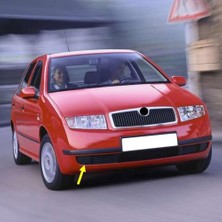 Trendexa Skoda Fabia Mk1 2000-2004 Uyumlu Ön Tampon Sağ Sis Farı Kapağı 6Y0807368A