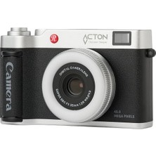 Acton Focus Flex Dijital Fotoğraf Makinesi - Siyah