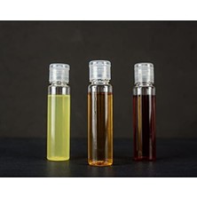 Trendexa 100 Adet 30 ml Boş Şişe, Şeffaf Kapaklı