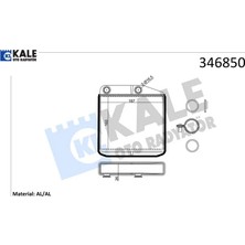 Kalorifer Radyatörü Corsa D 06> Corsa E 14> Adam 14> Mıto-Doblo Iıı-Lınea-Fıorıno-Pratıco- Grande Pu Kale Radyatör 39033120/ 77363898/ 77365032/ 77364557