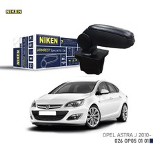 Niken Araca Özel Kol Dayama Siyah Opel Astra J 10 > Nıken