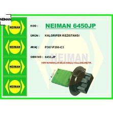 Neiman Kalorıfer Rezıstansı 307-206-C3 Neıman 6450.JP