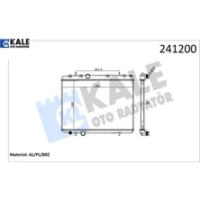 Radyatör 407 04>c5 04>1.6hdı 2.2 16V Ac Mek 552×380X26 1 Sıra Alb Sistem Kale Radyatör 1330.J9/ 1330J9