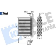 Evaporator N42 N46 M43 M47 M52 M54 M57 S54 E46 N52 N46 N47 M57 E83 Kale Radyatör 64119135744