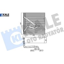 Evaporator A3-Tt-Seat Altea-Toledo-Leov-Vw Golf-Caddy-Passat-Jetta-Eos-Scırocco-Sharan-Tıguan-Eos Kale Radyatör 1K1820103E