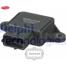 Delphi Gaz Kelebek Sensörü Accent 00-05 Elantra 00-06 Getz 03-05 Astra G-Vectra B-Corsa B-Cerato 04> Delphı 226201F700/ 9181538/ 90530439