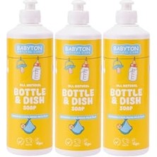 Trendexa Emzik ve Biberon Temizleyici 3'lü Set 500 ml