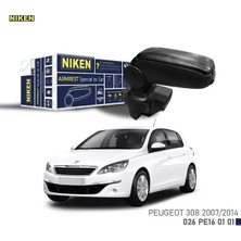 Niken Araca Özel Kol Dayama Siyah Peugeot 308 07-13 Nıken