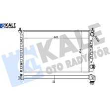 Radyatör Fıat Doblo Radyatör Al/mknk 645×414X32 Kale Radyatör 46749005/ 46803039/ 51779231
