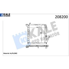 Radyatör Al/pl/brz 9 Gtl-Express 1.1 Kale Radyatör 7700773968/ 7702146438/ 7702159882