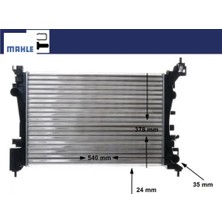 Motor Su Radyatörü Corsa D-Corsa E 1.2-1.4 A12XER A12XEL B12XEL A14XER B14XER 11 540X378X23 Mahle 1300312/ 1300339/ 13249566/ 13399870