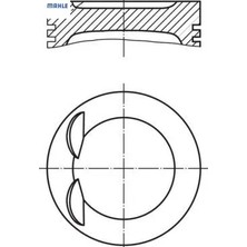 Pıston Segman Std 90.91MM Mercedes M111 W202 C208 W210 R170 Mahle A1110302818/ 0010600
