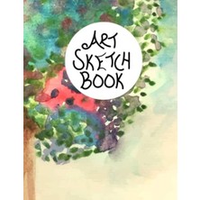 Trendexa Art Sketch Book, Watercolor Tree Cover, : Hand Painted