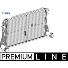 Turbo Radyatörü Intercooler Golf Vı-Jetta-Scırocco-Touran-Caddy-Octavıa-A3-1.6-2.0 Tdı 617×407X32 Mahle 1K0145803AS/ 1K0145803AF/ 5C0145803A