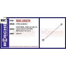 Vites Çubuğu Part-Berl. Dw8 Ac 306- Zx Uzun Uzun Partner-Berlıngo Ym. 04 Bsc 2452.79