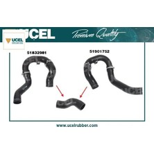 Turbo Hortumu Küçük Doblo Iı 1.3 Mjtd 09 Üçel Kauçuk 51832981