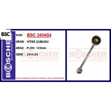 Vites Çubuğu P.206 123MM Bsc 2454.G4