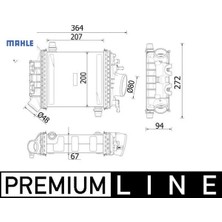 Turbosarj Radyatoru W205 W212 W213 W166 W222 C217 Mahle A2760900214
