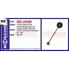 Vites Çubuğu Kısa Partner-Berlıngo-Zx-Xsara-Xsara II-306-406-XANTIA BE3-BE3R Sanzıman 96 Em. Bsc 2454.E6