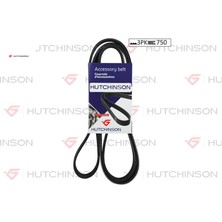 HUTCHINSON 750 K 3 Kanallı Kayış Clıo 1.2 Hutchınson 8200041848/ GMB30735/ 9091602318