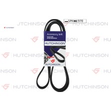HUTCHINSON 970 K 5 Kanallı Kayış Dkş Slx Hidr.direk-Albea-Tmpr-Tıpı-Uno 1.6 16V Klimalı-Corolla 1.3-1.6 83-98 Hutchınson 90299503/ 71719407/ 7646849