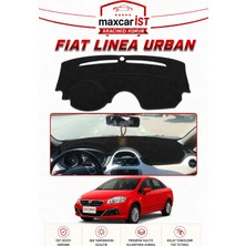 MaxcarİST Fiat Linea Urban Elegance Serisi Uyumlu Torpido Koruma Örtüsü/kılıfı Siyah