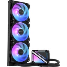 Tcomas LE200 360MM AM5/LGA1851 Uyumlu Siyah Sıvı Soğutucu (LE200N2BK36DUS)