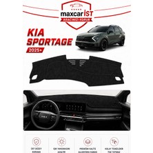 MaxcarİST Kia Sportage (2025+) Elegance Serisi Uyumlu Torpido Koruma Örtüsü/kılıfı Siyah