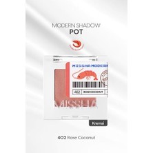 Trendexa 402 Rose Coconut Mat, Kremsi Dokulu Tekli Göz Farı