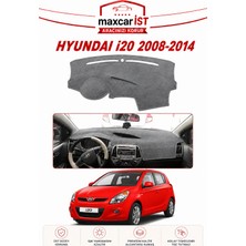 MaxcarİST Hyundai I20 (2008-2014) Elegance Serisi Uyumlu Torpido Koruma Örtüsü/kılıfı Gri