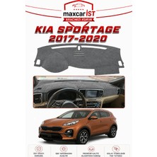 MaxcarİST Kia Sportage (2017-2020) Elegance Serisi Uyumlu Torpido Koruma Örtüsü/kılıfı Gri