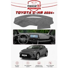 MaxcarİST Toyota Chr 2024+ Elegance Serisi Uyumlu Torpido Koruma Örtüsü/kılıfı Gri