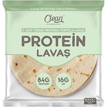 Trendexa Yüksek Proteinli Tortilla Lavaşı 6'lı 420 G, Aromasız