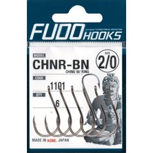 Fudo Chinu W/ring 1101 Black Nickel Olta Iğnesi No 1/0