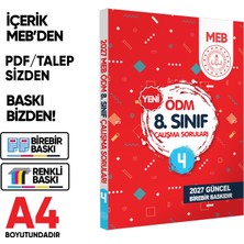 İnformal Yayınları 2027 LGS MEB Çalışma Soruları ÖDM 8.Sınıf Çalışma Kitabı 4 BASKI ÜCRETİ